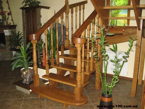 Деревянные лестницы, балясины 